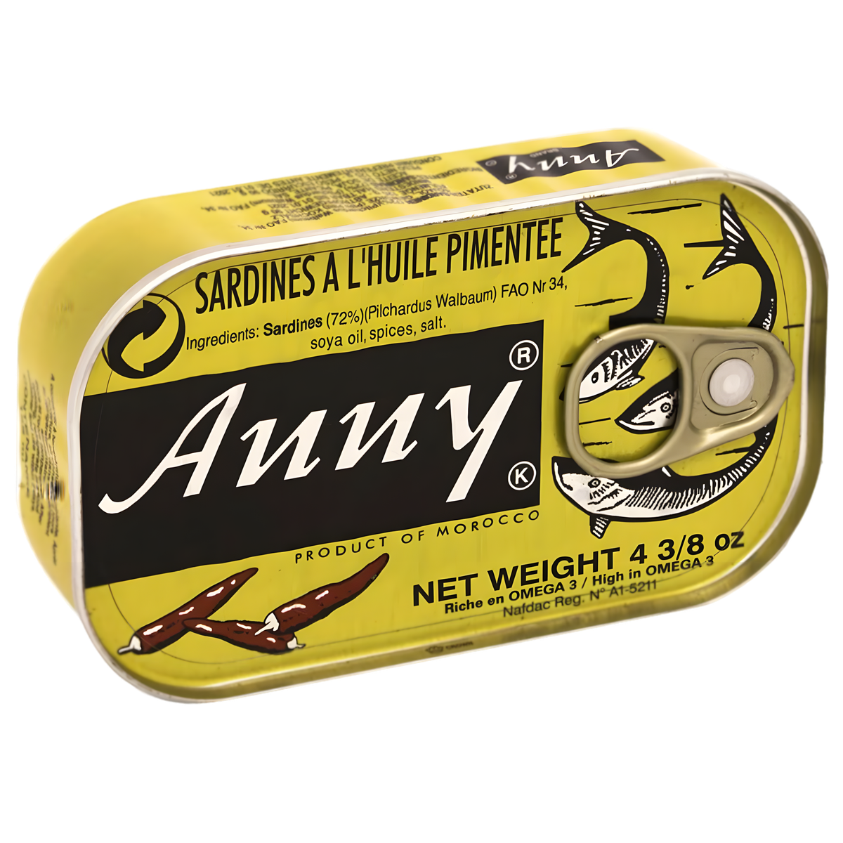 Sardines pimentées ANNY