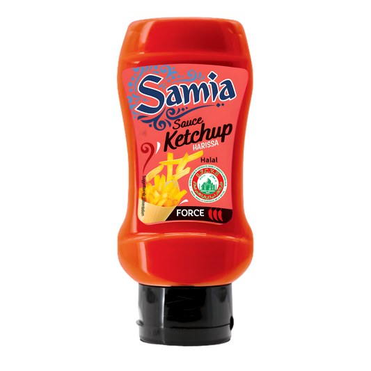 Sauce Ketchup Harissa Halal SAMIA