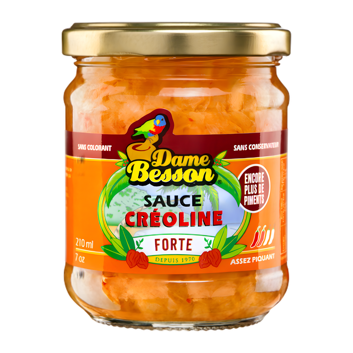 Sauce créoline forte DAME BESSON
