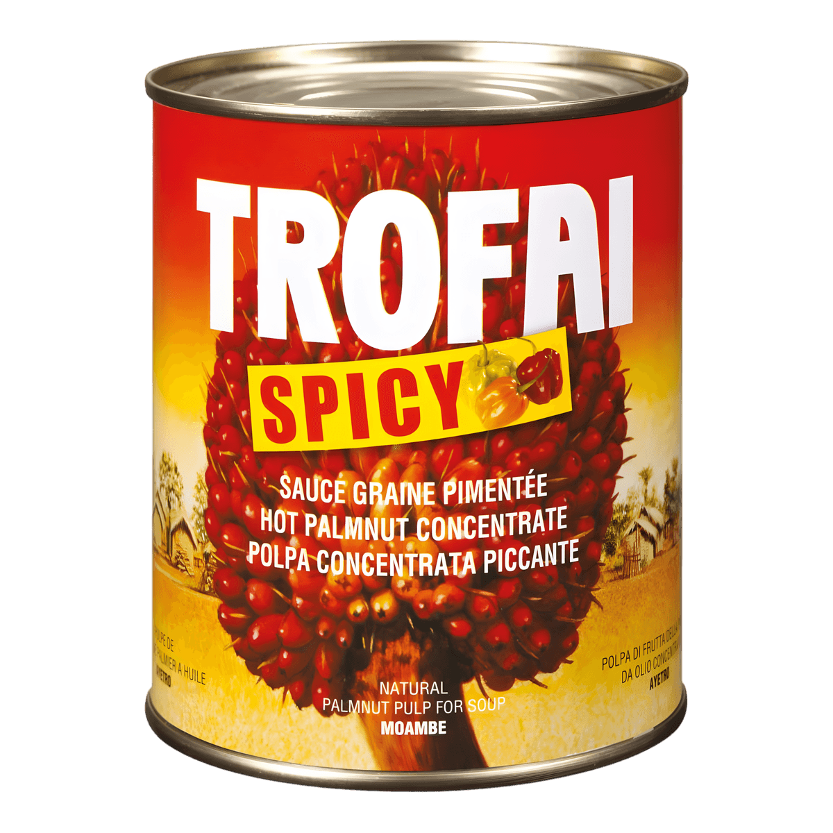 Sauce graine de palme spicy TROFAI
