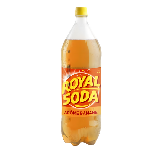 Soda goût banane ROYAL SODA