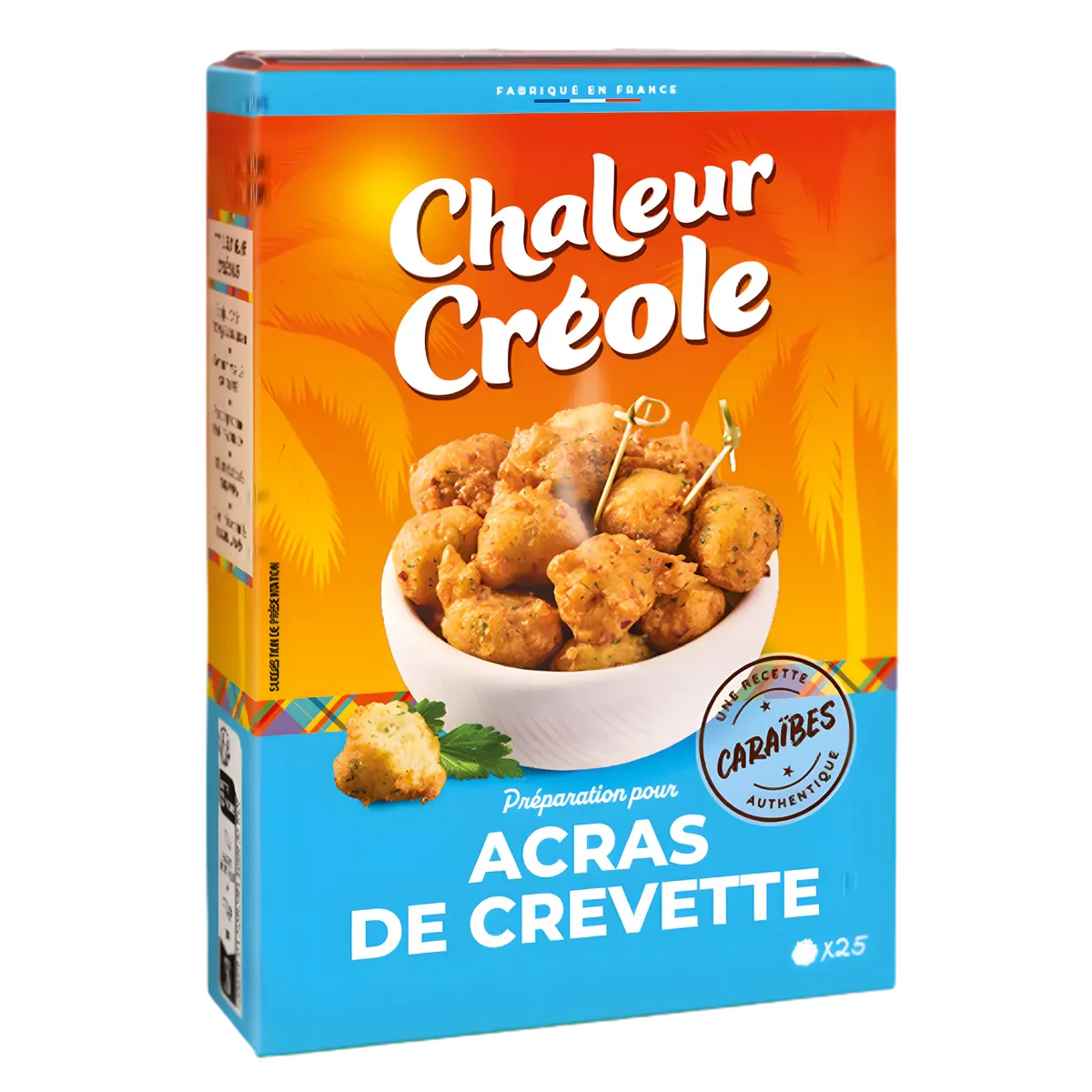 Voorbereiding voor garnalenacras van Chaleur Créole.