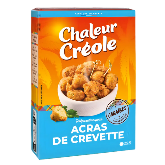 Voorbereiding voor garnalenacras van Chaleur Créole.