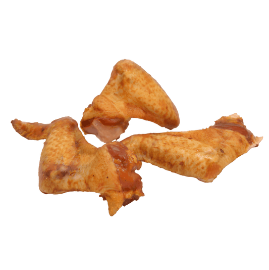 Aile de poulet fumé - VOLAILLE - NKOSI, assortiment de trois ailes fumées à la chair juteuse, produit surgelé prêt à cuire pour cuisine maison.