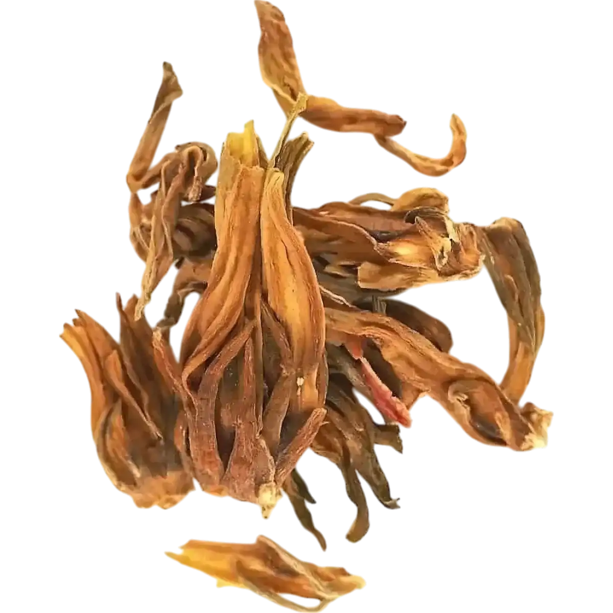 Fleurs séchées de Bissap blanc entier TANTIE, hibiscus naturel pour infusion, riche en arômes floraux et bienfaits rafraîchissants.