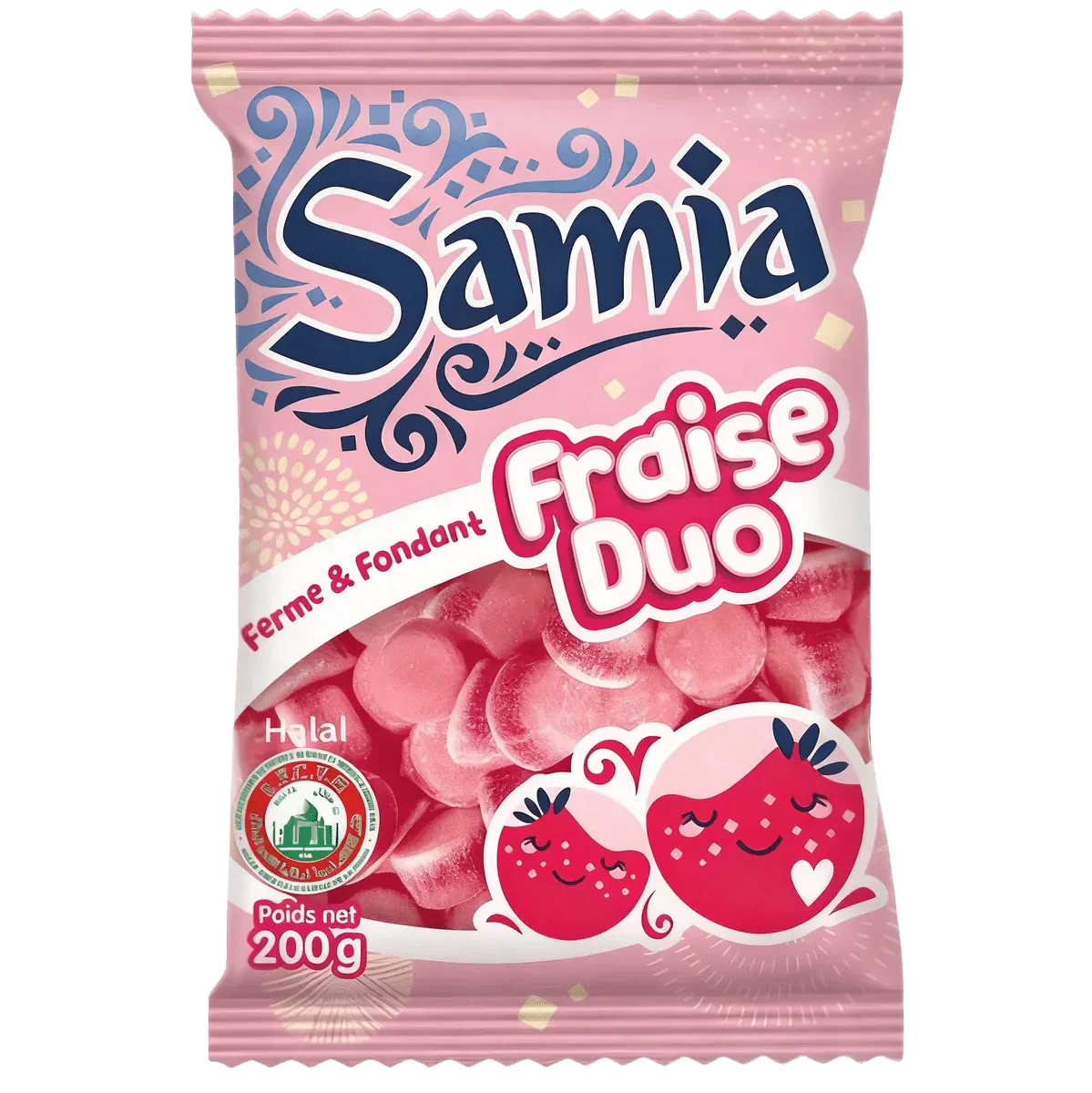 Bonbons Aardbei Duo SAMIA — alternatieve verpakking | Afrikaanse kruidenwinkel NKOSI