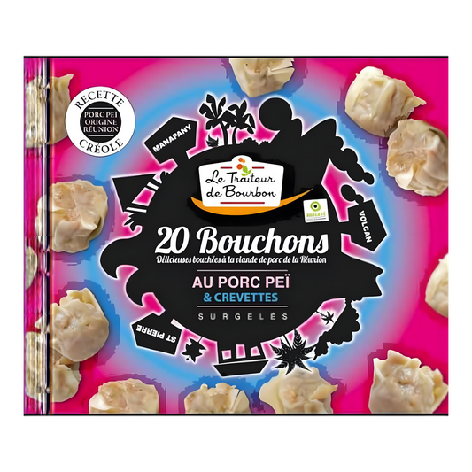Bouchon crevette porc LE TRAITEUR DE BOURBON