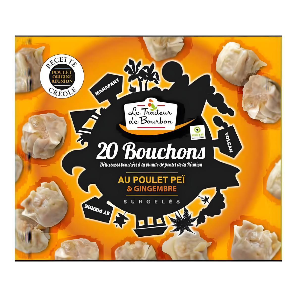 Bouchon gingembre poulet LE TRAITEUR DE BOURBON