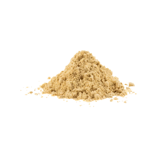 Poudre de bouillon de poisson JUMBO, texture fine et beige, parfaite pour rehausser les saveurs marines dans vos recettes de soupes et sauces.