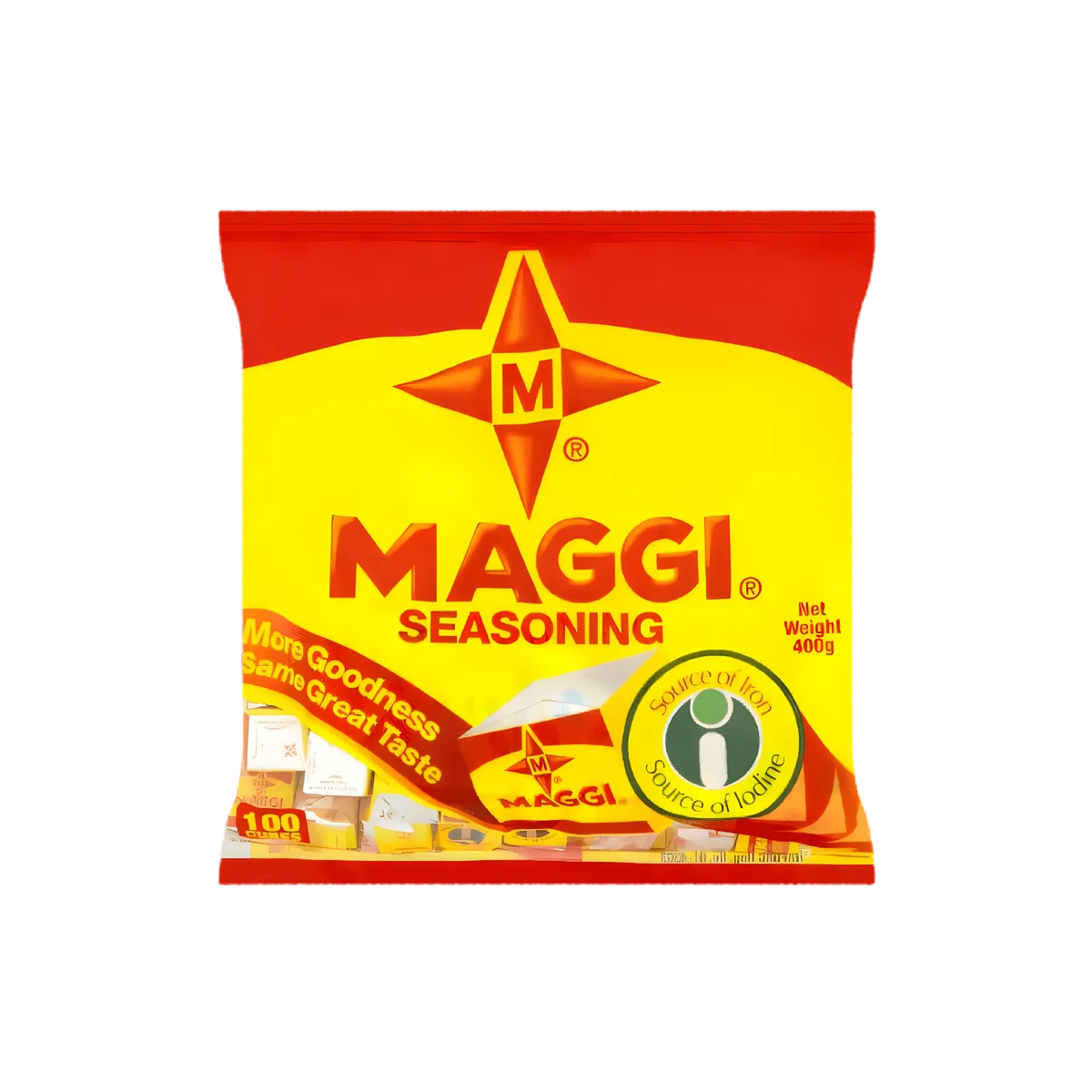 Bouillon étoile MAGGI - Recette | Saveur riche, déshydraté en sachet de 400g, idéal pour épicerie salée et préparations culinaires variées.