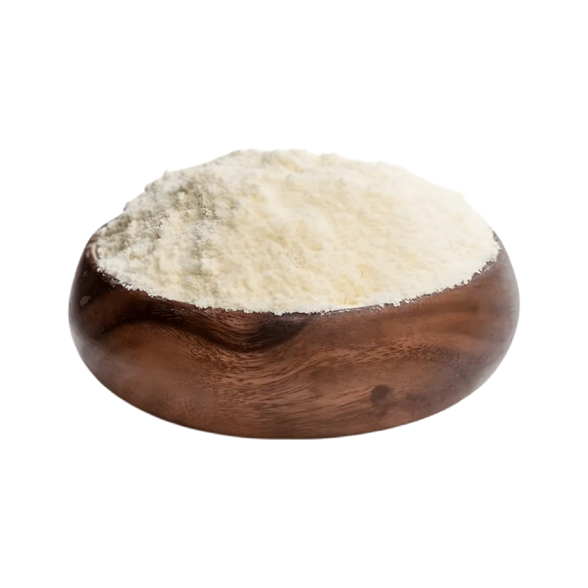 Poudre de céréales Cerelac au blé et lait Nestlé dans un bol en bois, texture fine adaptée aux bébés. Produit Crèmerie & Laitier.