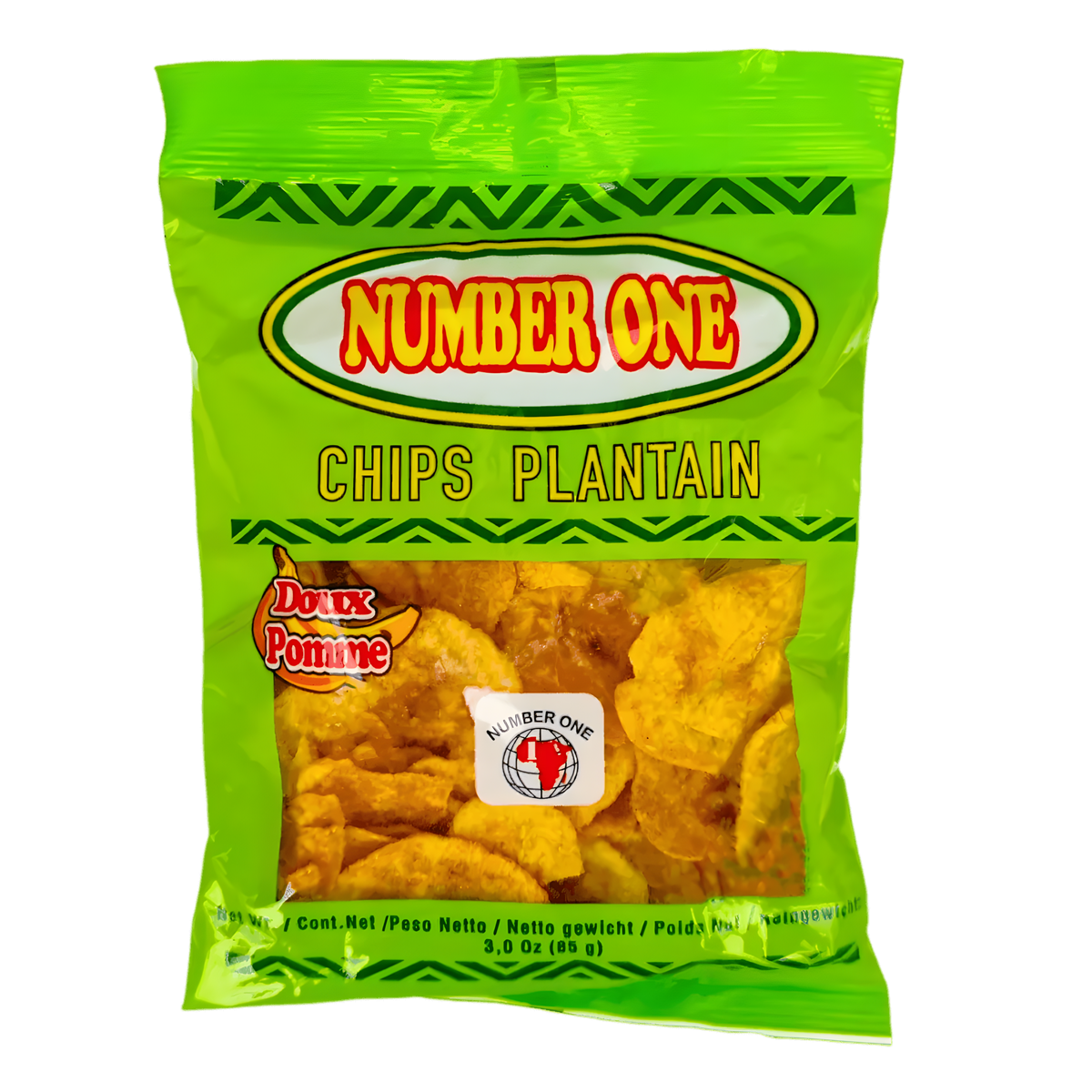 Chips de plantain et pomme N°1