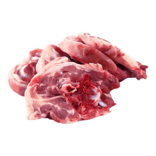 Colier d'agneau halal surgelé, morceau tendre et savoureux idéal pour cuisson lente. Viande fraîche certifiée halal - VIANDE - NKOSI.