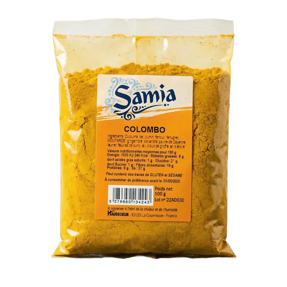 Colombo SAMIA — alternative Verpackungsansicht | Afrikanischer und karibischer Feinkostladen NKOSI