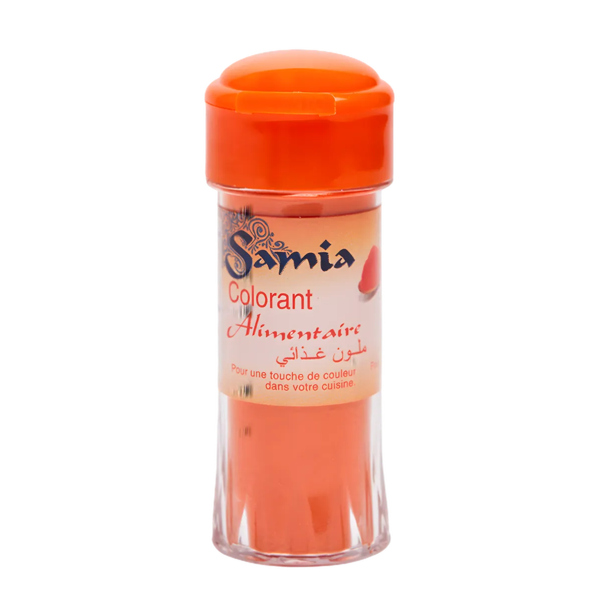 Colorant alimentaire SAMIA - Liquide en flacon pratique, idéal pour colorer sauces, pâtisseries ou boissons. Format épicerie salée.
