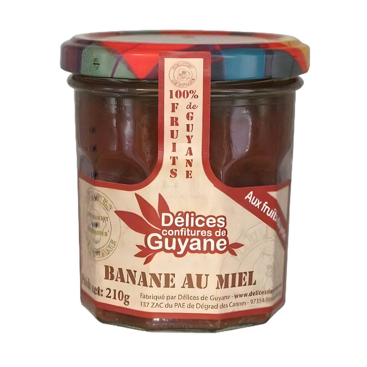 Confiture Banane Miel DÉLICES DE GUYANE