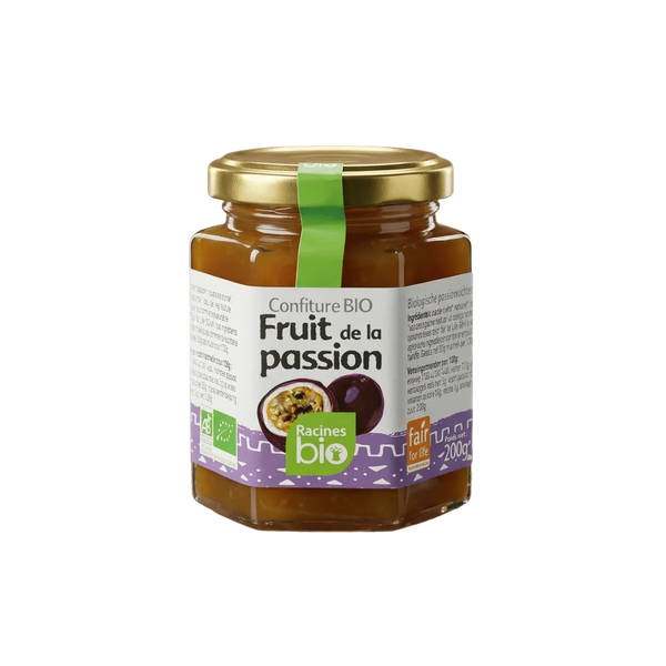 Confiture fruit de la passion RACINES BIO - vue alternative packaging | Épicerie africaine NKOSI