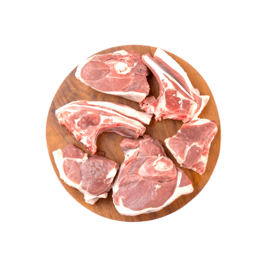 Côte de porc avec os