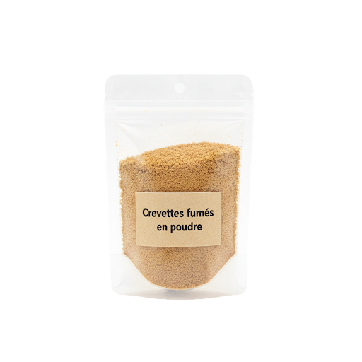 Crevettes fumées en poudre
