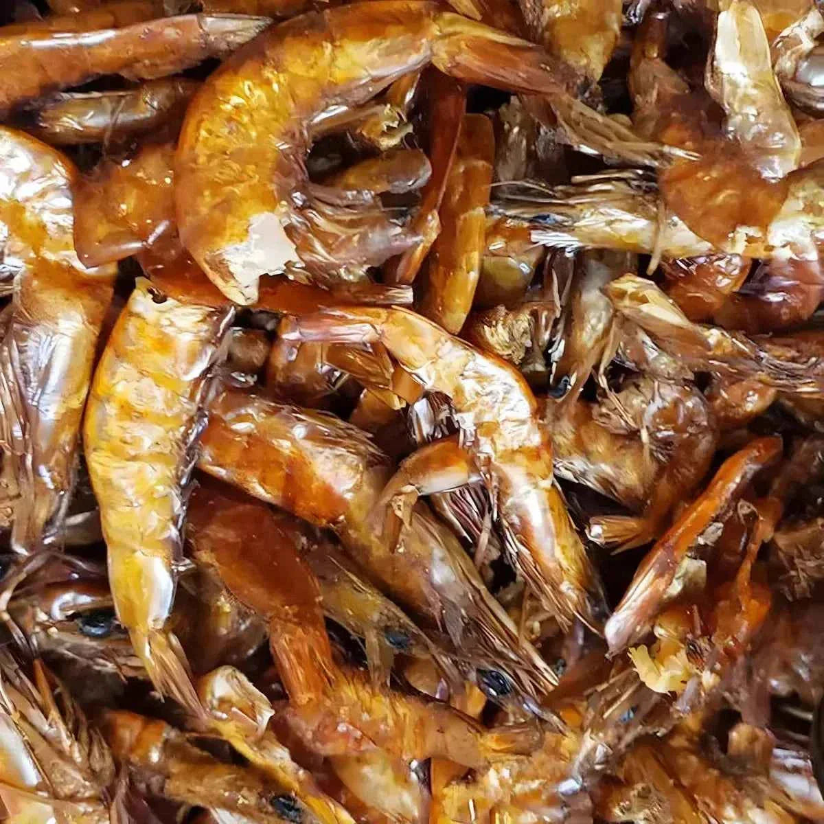 Crevettes fumées en poudre