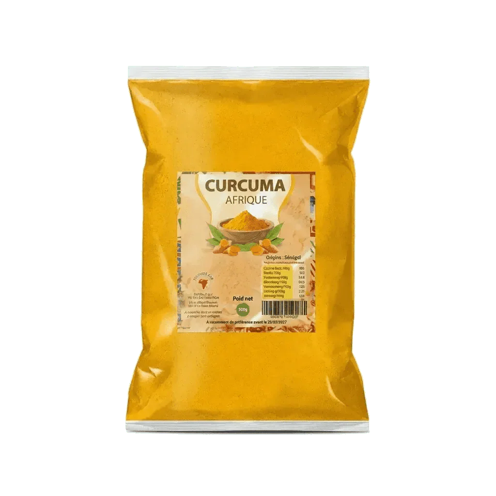 Curcuma Afrique NUMBER ONE — Zutaten und Textur | Afrikanischer Feinkostladen NKOSI