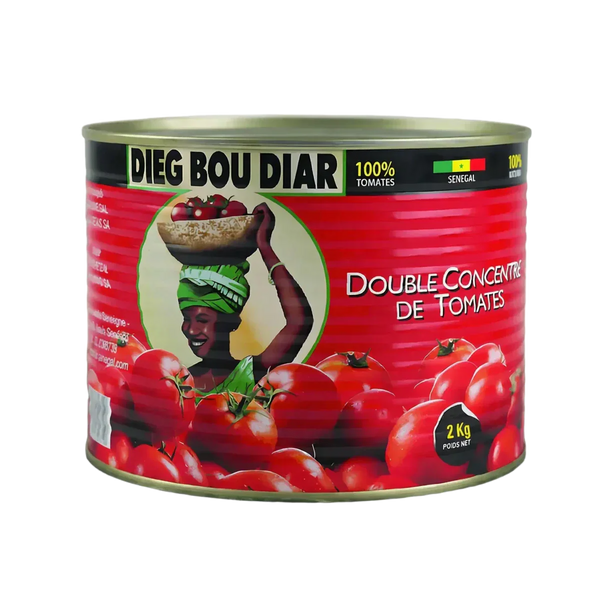 Kit Attiéké Poisson : Double concentré de tomate DIEG BOU DIAR - Sénégalais - 400g