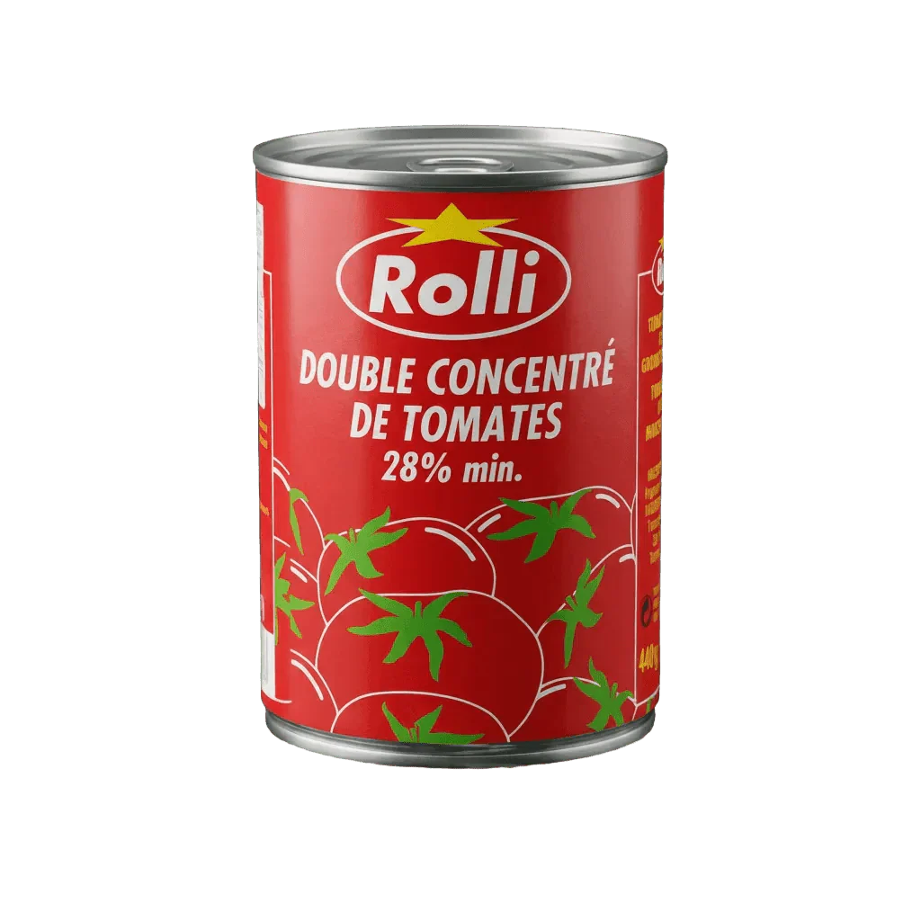ROLLO tomato double concentrate — alternative packaging view | NKOSI African grocery
