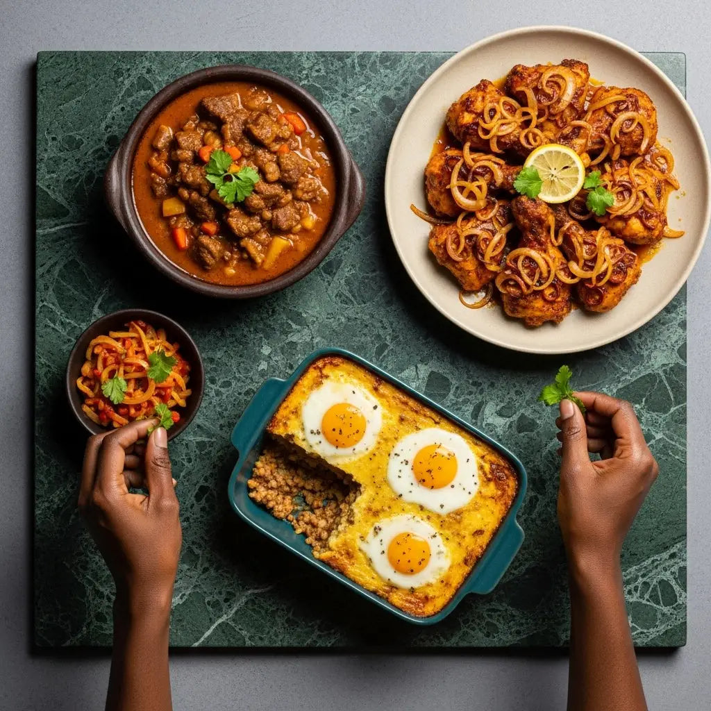 3 plats africains sans gluten!