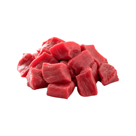 Émincé de bœuf surgelé en morceaux tendres, idéal pour cuisson rapide. Viande rouge fraîche pour plats mijotés ou sautés.