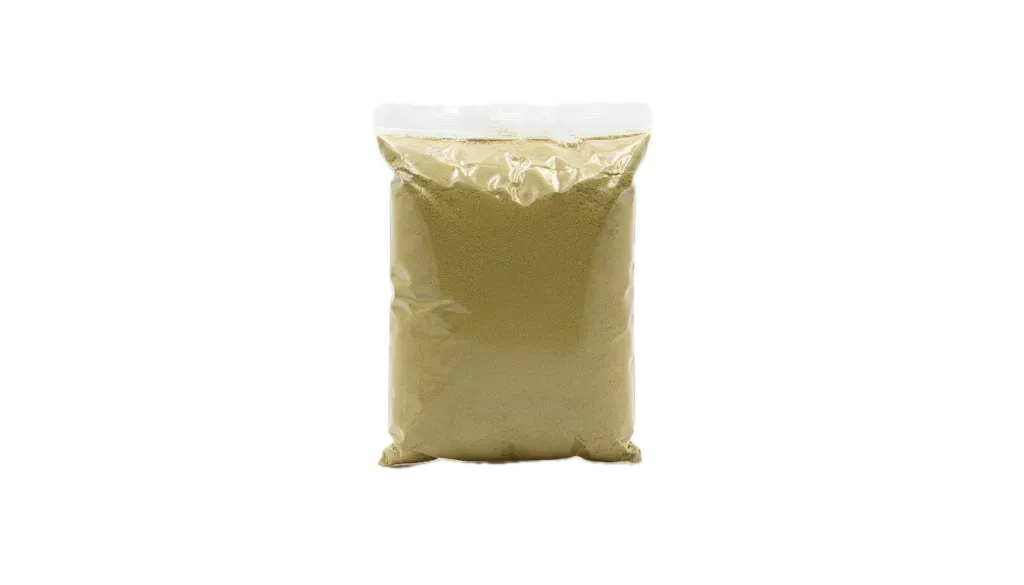 Grand sachet d'épice moulue Épice Pépé moulu, ingrédient essentiel pour relever les recettes africaines avec une saveur intense.