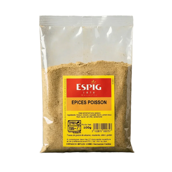 Fischgewürz ESPIG — alternative Verpackungsansicht | Afrikanischer Feinkostladen NKOSI