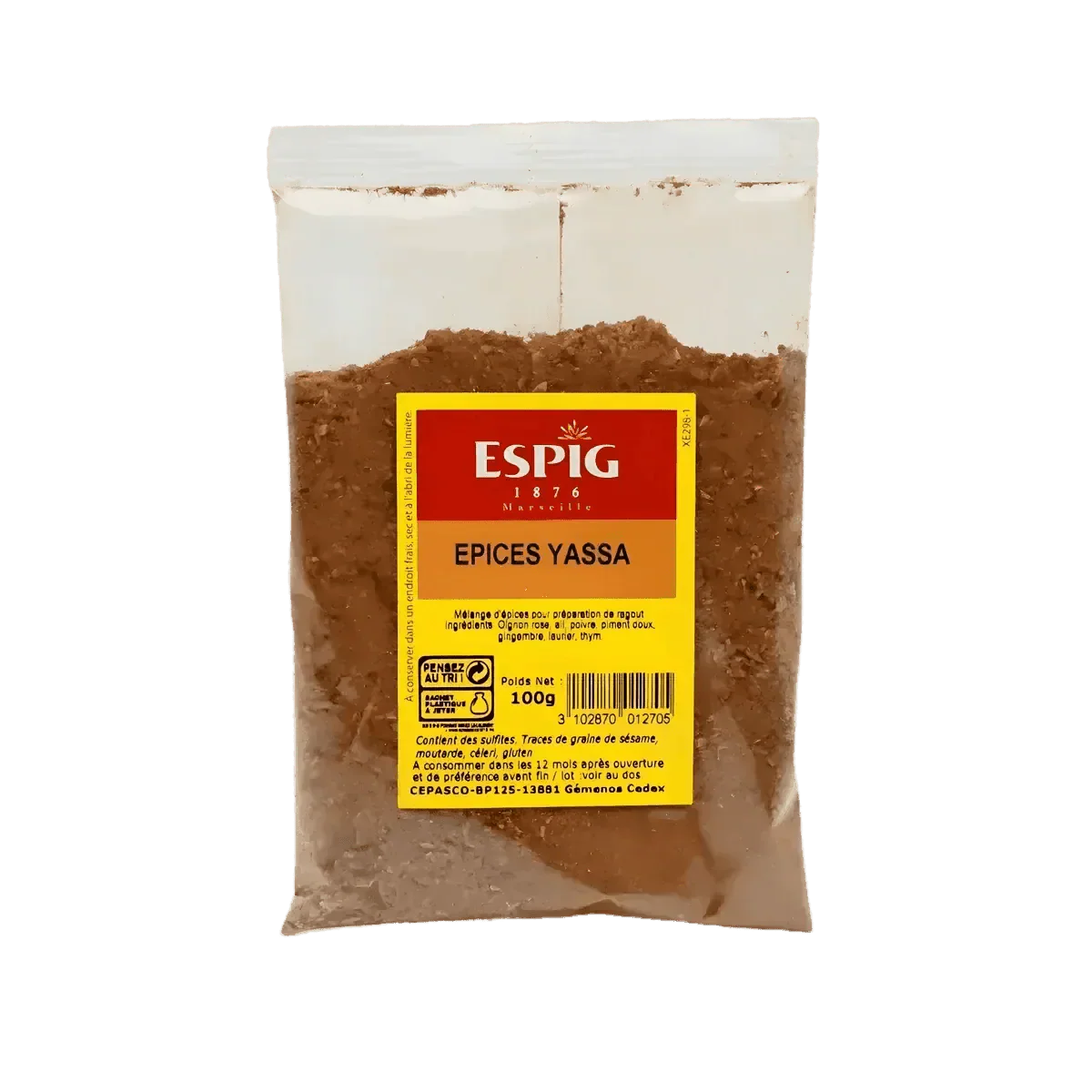 Yassa Spice ESPIG — alternative packaging view | African grocery — Senegal NKOSI