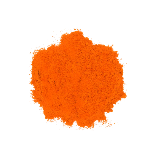 Mélange d'épices barbecue Samia en poudre fine, couleur orangée intense, idéal pour relever vos grillades avec des saveurs équilibrées.