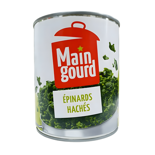 Épinards hachés en conserve MAIN GOURD