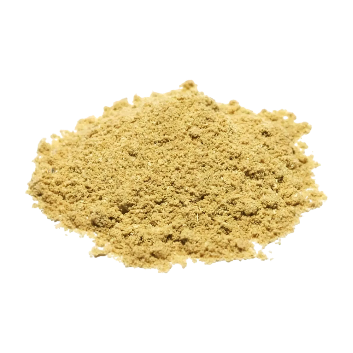 Poudre de fenouil moulu SAMIA étalée, texture fine et couleur dorée. Parfait pour assaisonner soupes, ragoûts et plats mijotés maison.