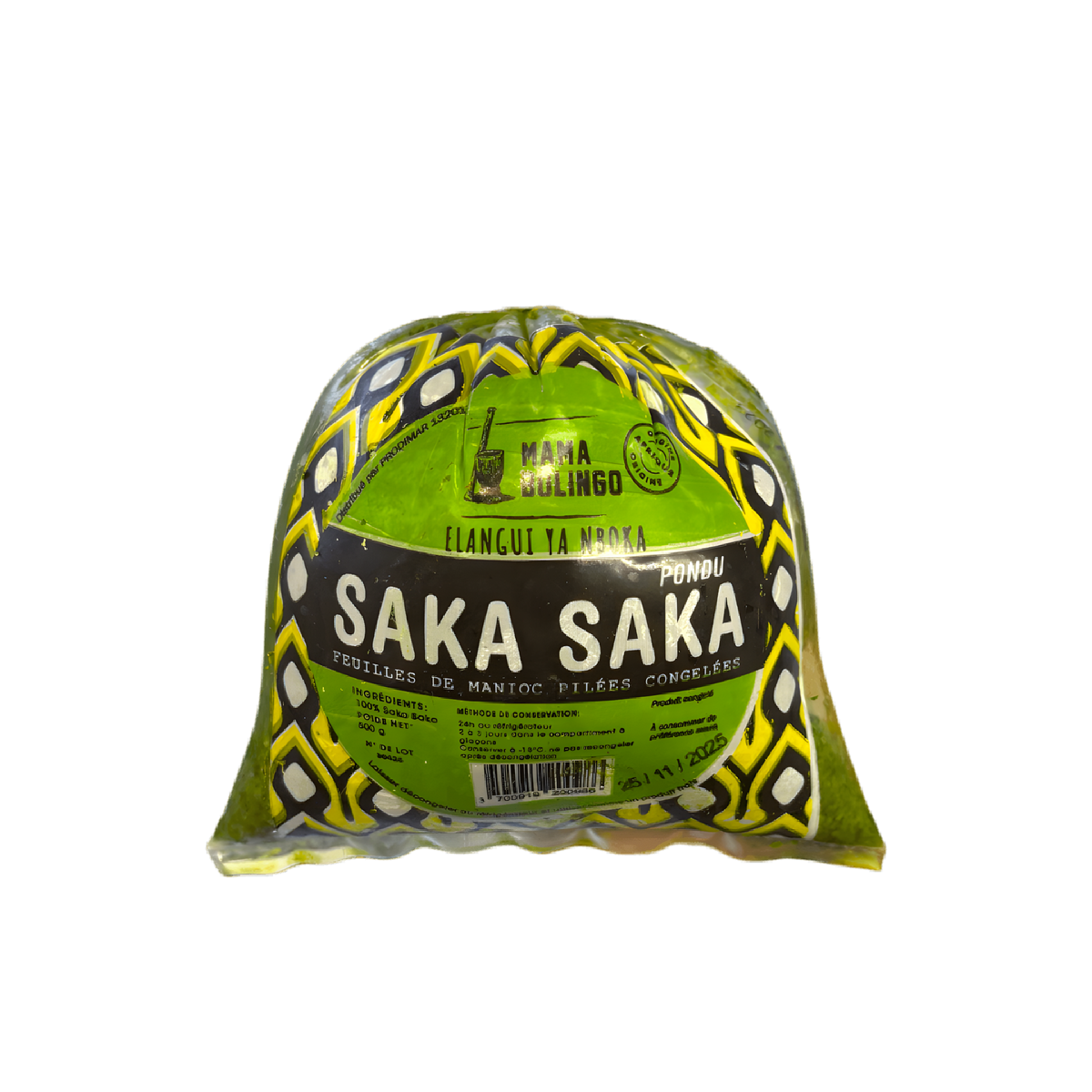 Feuille de manioc pilé / Saka Saka