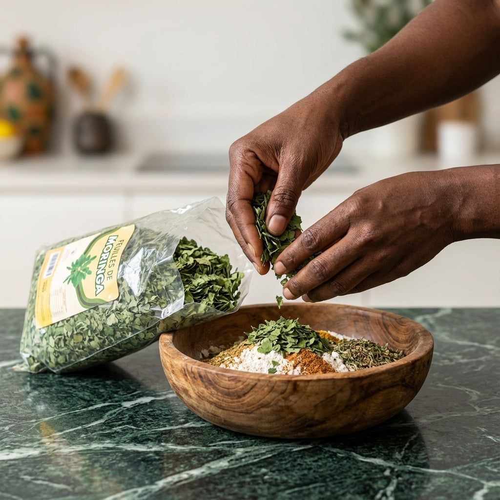 Feuille de Moringa NUMBER ONE