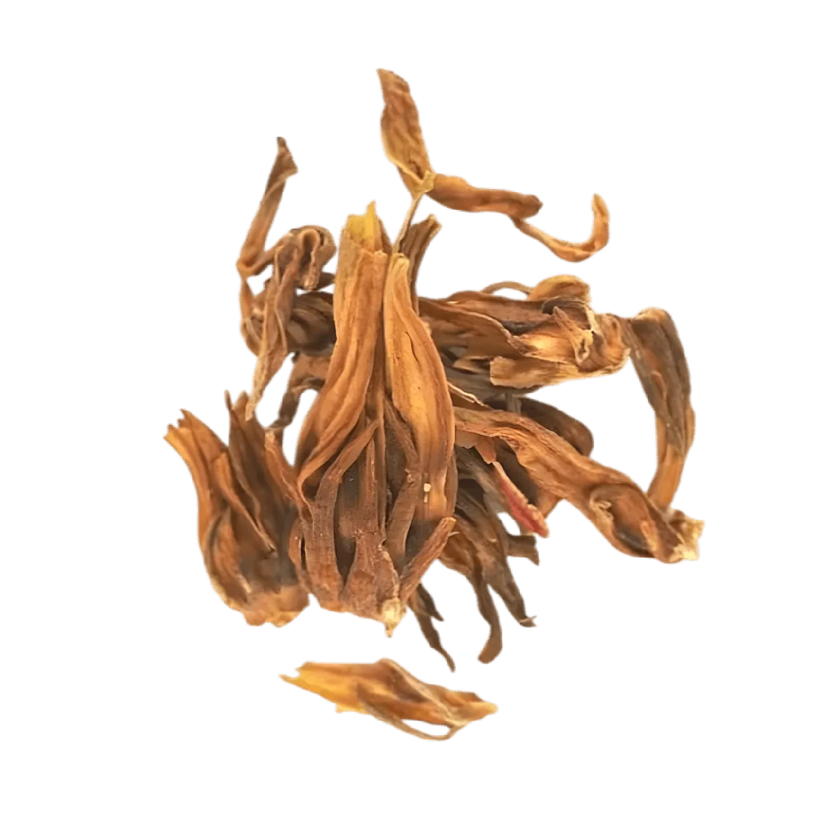 Fleurs séchées d'hibiscus blanc bio RACINES en vrac, idéales pour infusion aux notes fruitées et bienfaits santé.