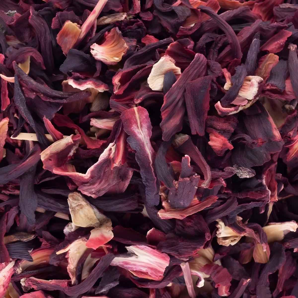 Fleur d'hibiscus rouge BIO RACINES