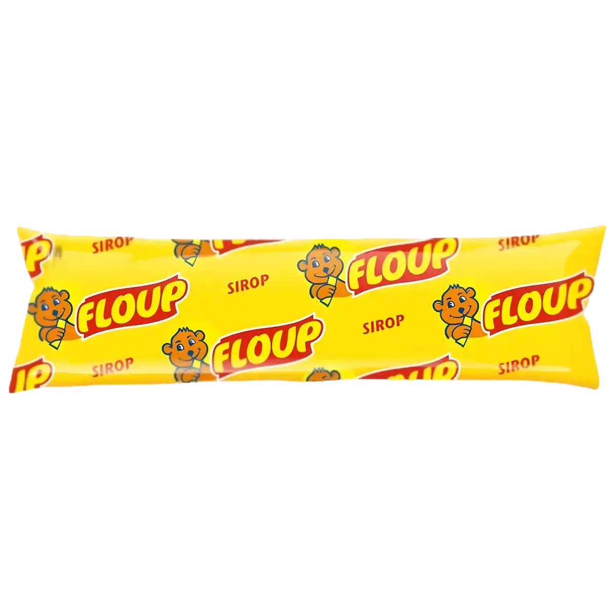 Floup ananas - Tropical | Saveur authentique, texture légère, emballage jaune avec logo singe, dessert glacé sucré à l'ananas.