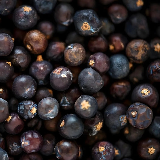Gros plan de baies de cassis fraîches, ingrédient principal du Floup Cassis - glace à l'eau au goût intense et fruité.