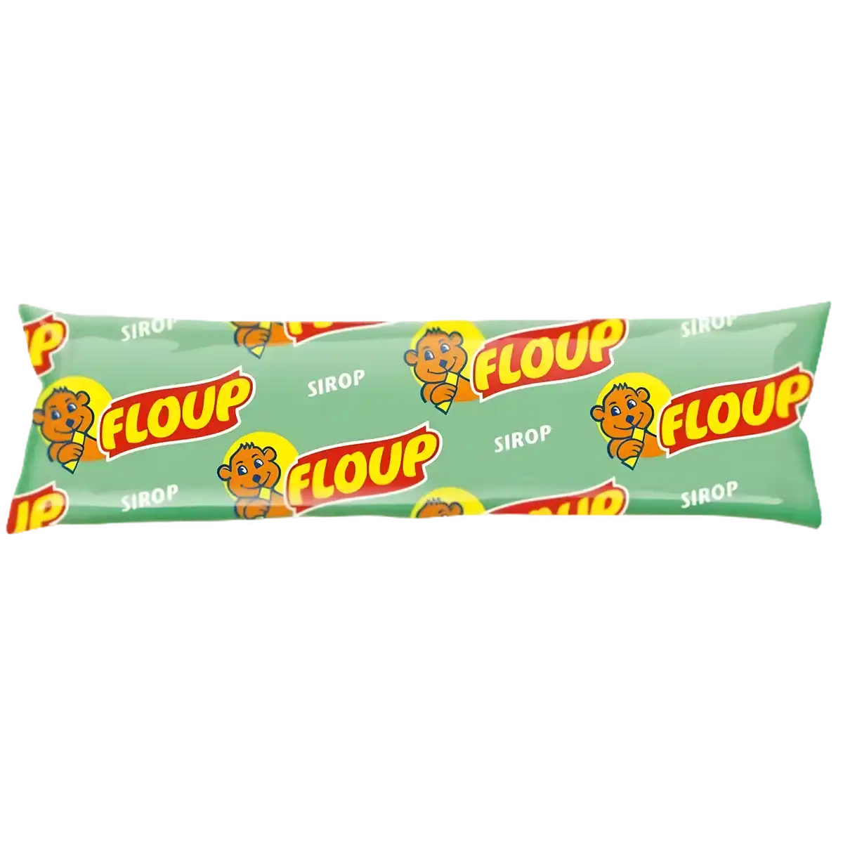 Floup citron vert - Glace citron vert en emballage individuel, bâtonnet glacé rafraîchissant de la catégorie épicerie sucrée.