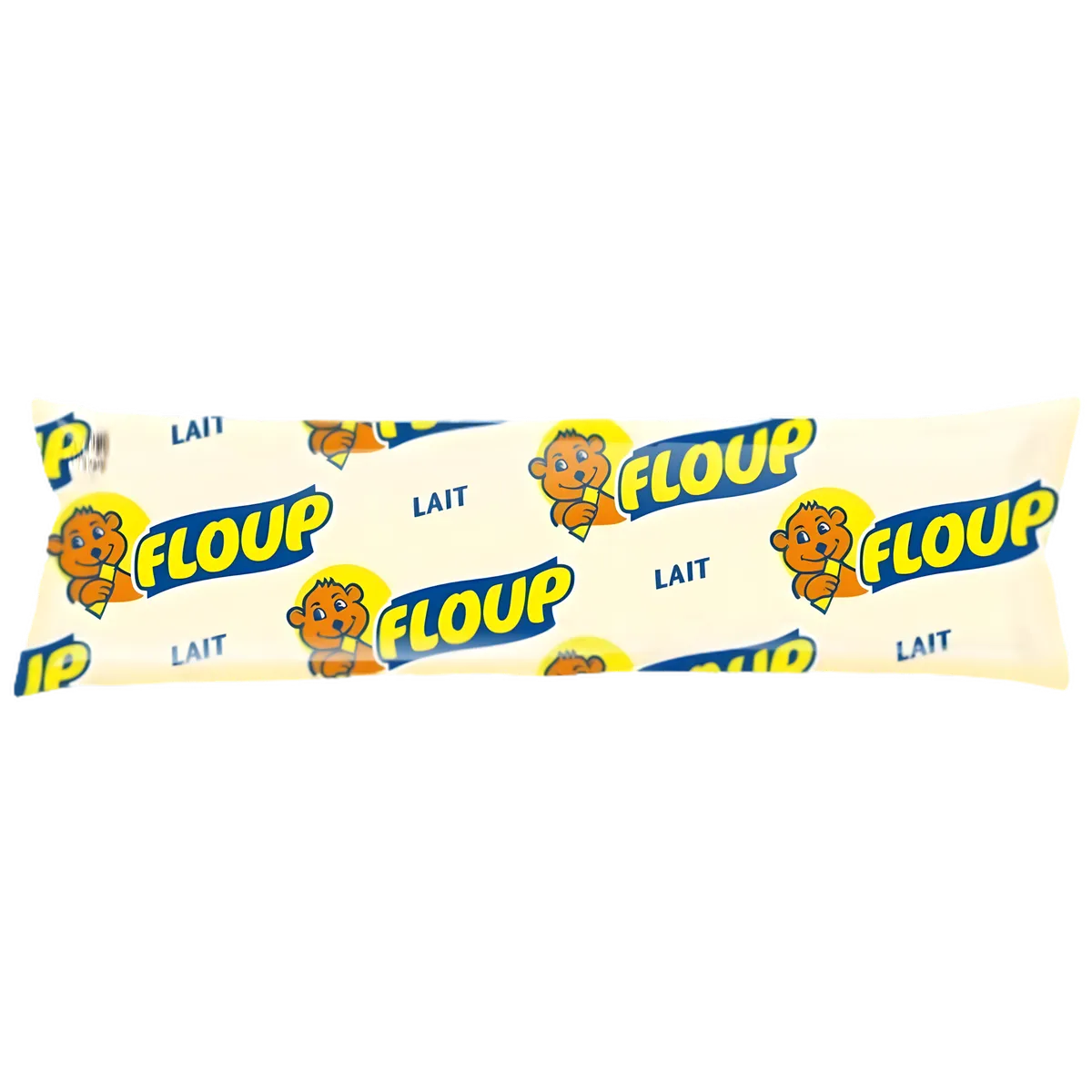 Floup coco - Glace Noix de Coco Bâtonnet en sachet individuel, texture onctueuse idéale pour une pause glacée en été.