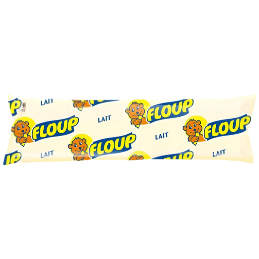 Floup coco - Glace Noix de Coco Bâtonnet en sachet individuel, texture onctueuse idéale pour une pause glacée en été.