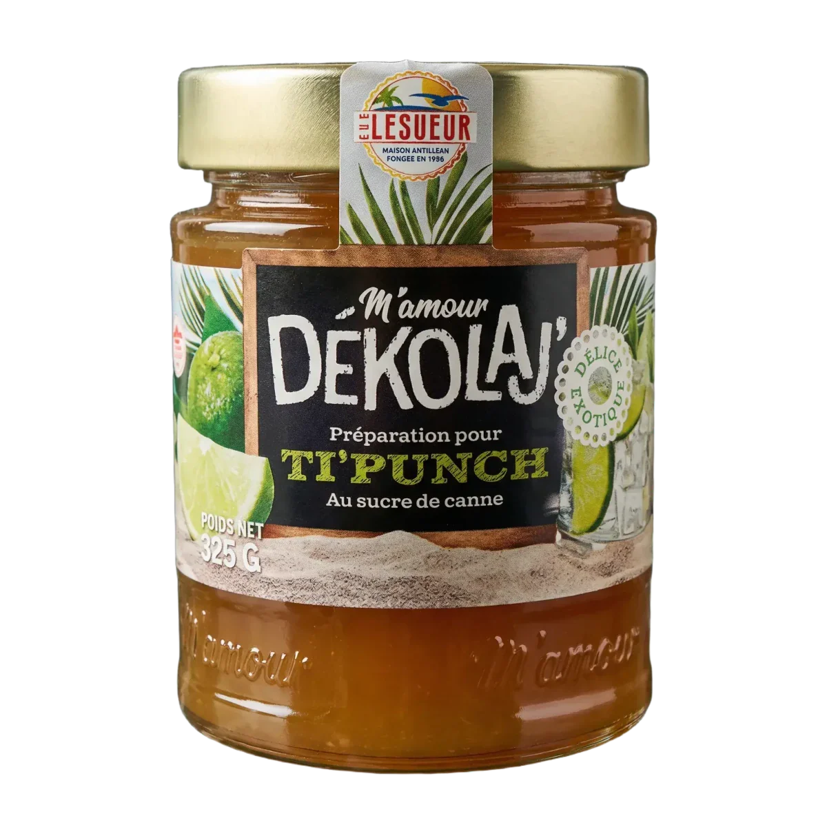 Voorbereiding Ti Punch Dekolaj limoen MAMOUR door Lesueur.