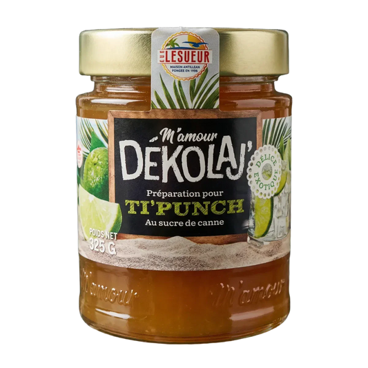 Voorbereiding Ti Punch Dekolaj limoen MAMOUR door Lesueur.