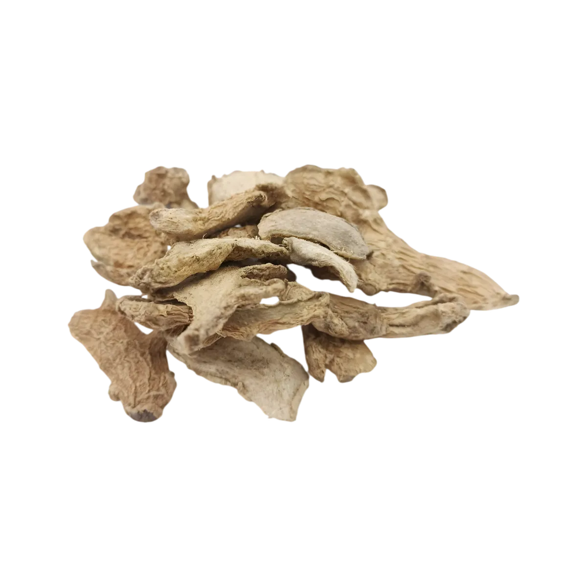 Racines de gingembre entier SAMIA séchées, parfaites pour assaisonner viandes, poissons ou infusions. Produit d'épicerie salée.