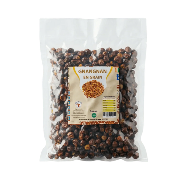 Sachet de gnangnan en grain. Produit de la marque Capital Rive.