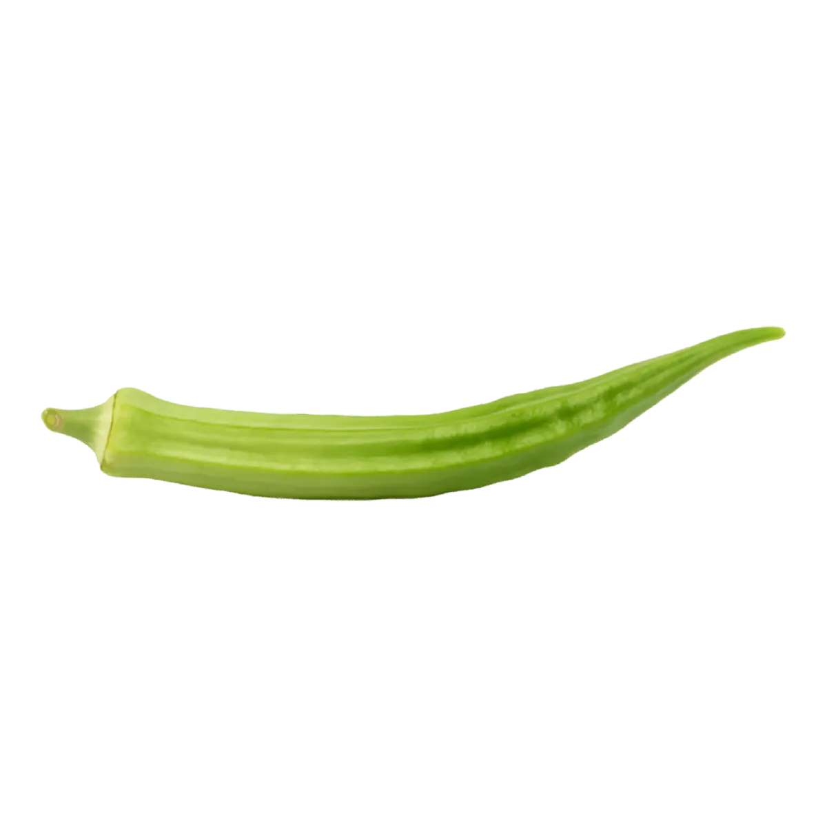 Gombo entier frais, légume santé riche en fibres et vitamines, idéal pour une alimentation équilibrée et naturelle.