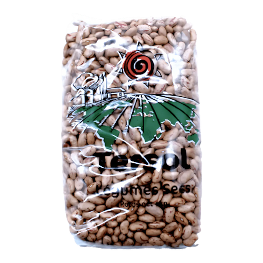 Haricot coco rose TERSOL en sachet transparent, légume sec riche en protéines, idéal pour plats mijotés et recettes traditionnelles.